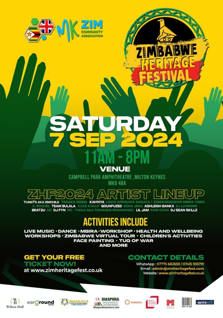 Zimbabwe Heritage Festival (FREE Tickets)